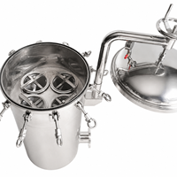 Boîtier de filtre à sac en acier inoxydable sanitaire SS304 pour la filtration des aliments, des boissons, du sirop et de l'eau de process