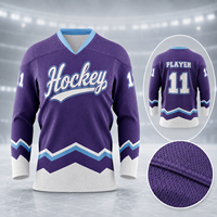 Camisetas de Hockey sobre Hielo Personalizadas para Equipos de Club, para Adultos y Jóvenes, Entrenamiento y Partidos, Venta al por Mayor y Pedidos de Equipos