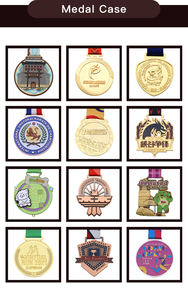 Medallas <span class=keywords><strong>de</strong></span> Boxeo y Kickboxing <span class=keywords><strong>de</strong></span> Metal Fundido Personalizadas con Acabado Chapado en Oro, Federación Mundial <span class=keywords><strong>de</strong></span> Kickboxing Deportivo - Product Image 6