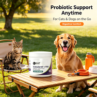 Poudre Probiotique OEM pour Animaux S.boulardii + FOS pour Chats et Chiens, Santé Intestinale, Digestion, Immunité, Complément Alimentaire pour Animaux 60g, Fabrication en Usine