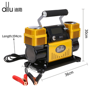 DC12V 2*60MM compressore resistente doppi cilindri DC12v compressore d'aria per <span class=keywords><strong>auto</strong></span> 4x4 deflatore per pneumatici 4wd <span class=keywords><strong>Kit</strong></span> di gonfiaggio portatile 300L/M - Product Image 2