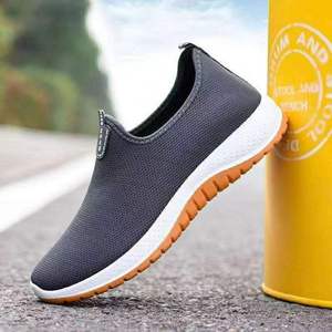 Zapatillas Deportivas Transpirables <span class=keywords><strong>de</strong></span> Verano para <span class=keywords><strong>Hombre</strong></span>, Suministro <span class=keywords><strong>de</strong></span> Fábrica, Parte Superior <span class=keywords><strong>de</strong></span> Malla Económica, <span class=keywords><strong>Mocasines</strong></span> Negros Sin Cordones para las Tendencias <span class=keywords><strong>de</strong></span> Moda <span class=keywords><strong>de</strong></span> Primavera y Otoño - Product Image 5