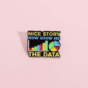 NICE STORY DATA esmalte Pin broche Pines solapa pines insignia en mochila accesorios de ropa joyería divertida regalos para amigos - Product Image 2