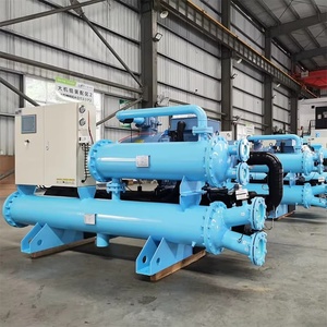 Nuevo Enfriador de Tornillo Comercial Refrigerado por Agua, Sistema de Aire Acondicionado Central HVAC de Alto COP para Hoteles de Lujo, Hospitales y Complejos, 1000kW Pro - Product Image 5