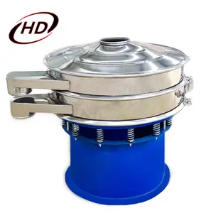 Customized Easy Clean 1000mm Rotary Vibrating Screen Sieve For Magnesium Hydroxide Powder