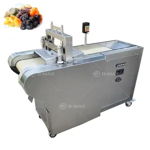 Kommerzielle Sticky Fruit Dicing Machine Aus gezeichnete Trocken frucht schneider Trocken frucht würfels chneide maschine