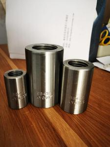 Mechanical Steel Bar Coupler Seal Ring Splicing Rebar Connection Sleeve Polished Finish One Way Drive System - Product Image 4