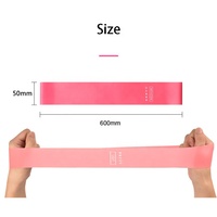 Bandas Elásticas de Resistencia de Caucho para Gimnasio, Bandas Elásticas para Ejercicio de Yoga a Buen Precio