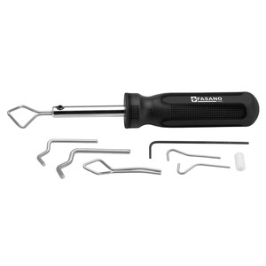 Fasano Tools – Ensemble de 6 outils pour démonter les conduites de frein avec embouts de rechange pour la réparation automobile - Product Image 1