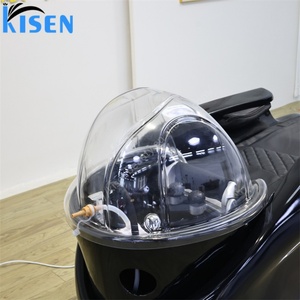 KISEN Mobilier de Salon de Beauté Équipement de Lavage Capillaire Lit de Lavage Électrique Inclinable Chaise de Massage pour Shampoing Bol de Spa pour la Tête - Product Image 3