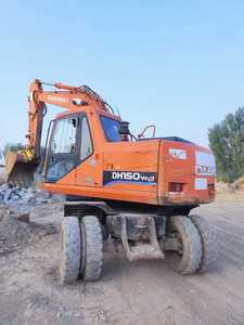 รถขุด Doosan DH150LC-7 แบบตีนตะขาบ น้ำหนักใช้งาน 15 ตัน มอเตอร์ ปั๊ม PLC ที่เชื่อถือได้ รถมือสอง พร้อมเกียร์ ปี 2016 0.72 เมตร - Product Image 5