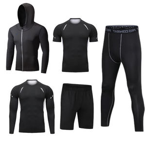 <span class=keywords><strong>Ensemble</strong></span> de Fitness Vente en Gros, Vêtements de <span class=keywords><strong>Sport</strong></span> pour Hommes, Collants, Soutien-Gorge de <span class=keywords><strong>Sport</strong></span> et <span class=keywords><strong>Legging</strong></span>, Chemises de Compression - Product Image 5