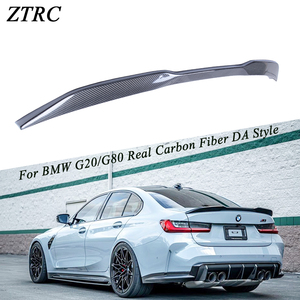 For 3 Series G20 G28/G80 M3 DA Style Real Carbon Fiber Material Rear Spoiler Trunk Wing 2018-2025 - Product Image 1