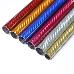 Tubo de Fibra de Carbono Personalizable de Venta Directa de Fábrica SHENGTIAN, Acabado Mate o Brillante, Excelente Resistencia, Certificado ISO9001 para Juguetes RC - Product Image 1