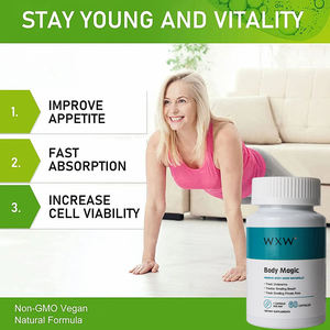 Stock WXW Complexe de Chlorophylline Cuivre Biologique Supplément Capsule Dure Soutien Immunitaire pour Adultes Pas pour Enfants Femmes Enceintes - Product Image 4