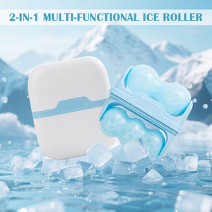 Herramienta de belleza para el cuidado de la piel con logotipo personalizado, dispositivo de SPA para el hogar, terapia de frío, rodillo de hielo antihinchazón, masajeador Facial de mano, rodillo Facial - Product Image 3