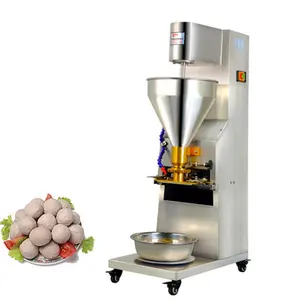 Máquina de fazer bolas de peixe/bolas de carne, máquina formadora de bolas de carne, motor de aço inoxidável com fio de cobre 280-300 peças/min