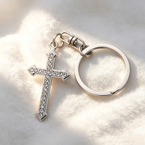 Trendy Vintage Alloy Multi Charms Keychain Waterproof Anti-rust Metal <b>Key</b> <b>Ring</b> Personalized Decor For Couple Daily Backpack Car - Product Image 1