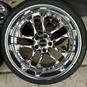 ล้อแม็กซ์ขอบโครเมียมแบบดิสลึกสำหรับรถยนต์นั่งส่วนบุคคล ขนาด 18 19 20 21 22 24 26 นิ้ว ล้อขัดเงาสำหรับรถแข่ง แบบฟอร์จ 2 ชิ้น สำหรับ Nismo 370z - Product Image 5