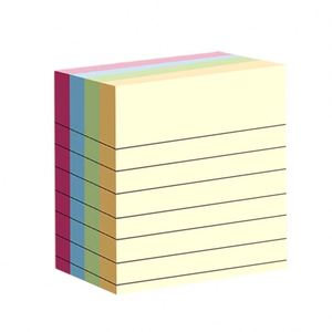 Marqueurs autocollants de haute qualité pour notes, pratiques pour le bureau, autocollants adhésifs, grandes étiquettes en papier pour les élèves du primaire et du collège - Product Image 1