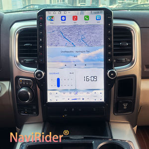 Autoradio Android 14.5'' per Dodge RAM 1500 2009-2018, Lettore Multimediale GPS con Schermo Touch <span class=keywords><strong>Tesla</strong></span>, CarPlay e Android <span class=keywords><strong>Auto</strong></span>, Garanzia 1 Anno - Product Image 1