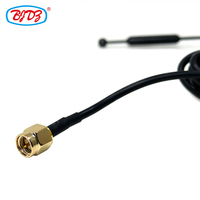 Antena SMA Macho 2.4G 7DBI con Base Magnética y Cable RG174 de 3 Metros