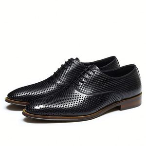 Chaussures en cuir décontractées à la mode de style britannique, à hauteur de la cheville, avec semelles épaisses et mocassins en cuir véritable - Product Image 1