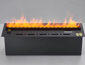 Chimenea Eléctrica Empotrable <span class=keywords><strong>con</strong></span> Control Remoto por Aplicación/WiFi, Llama LED <span class=keywords><strong>de</strong></span> Colores, Vapor <span class=keywords><strong>de</strong></span> Agua, Eficiencia Energética, para Garaje - Product Image 6