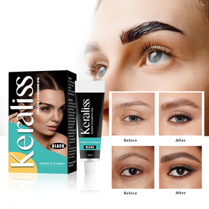 Crème colorante semi-permanente pour sourcils et cils Joynna, teinture capillaire à base d'extraits végétaux naturels, longue durée 60 jours, kit de <span class=keywords><strong>coloration</strong></span> - Product Image 4