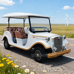 Voiture électrique touristique classique ZOWN, couleur personnalisée, 4 roues, vente directe du fabricant pour événements de mariage - Product Image 6