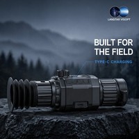 Caméra thermique VOx légère non refroidie, étanche IP66, pour l'observation extérieure longue distance avec enregistrement vidéo Wi-Fi