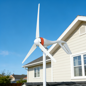 Turbine Eoliche per Casa, Alternativa Gratuita 12/24V/48V 200W 300W, Generatore <span class=keywords><strong>Eolico</strong></span> Ibrido Solare per Uso <span class=keywords><strong>Domestico</strong></span> OEM - Product Image 3