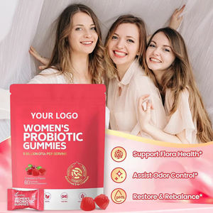 Vendita calda OEM donne Gummies probiotici sapore di mirtillo rosso promuove la digestione intestinale e migliora l'immunità integratori per la salute - Product Image 6