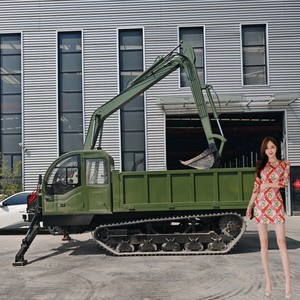 China Closed Type Hydraulic System 10 ton Crawler Dumper - Product Image 6