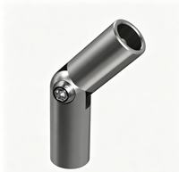 Joint réglable multi-angles en acier inoxydable 316 pour garde-corps de balcon extérieur et main courante d'escalier extérieur