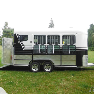 EU phong cách <span class=keywords><strong>3</strong></span> ngựa xe tải Trailer cho vận chuyển ngựa <span class=keywords><strong>3</strong></span> ngựa Float - Product Image 4