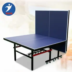 Cina Hot Dijual Tenis Meja Papan Meja Outdoor Lipat Bergerak 15Mm 25Mm Satu Meja Pingpong