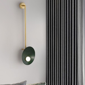 Modern Nordic Style Designer Lighting Fixtures Personalized Modern Bedroom Entryway Hallway <b>Study</b> Background Wall <b>Lamp</b> - Product Image 4