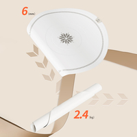 Mcjoy Haushalt tragbare und rollbare Lebensmittel wärmer Tablett Arbeits platte Silikon Runde Lebensmittel Wärme matte mit 3 Temperature in stellungen