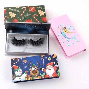 mink lashes3d wholesale vendor 25mm real siberian eyelashes lashes book lash money box package - Product Image 6