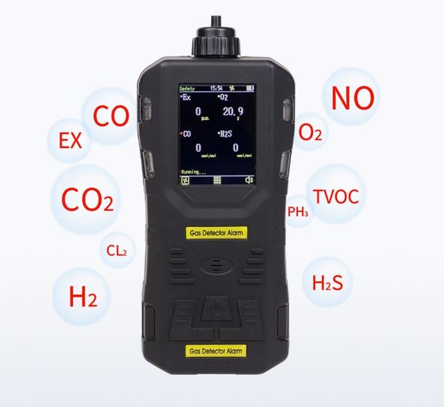 4 in 1 Handheld Gas Measuring Explosion Proof Coal Mine Ammonia Multi Gas Detector