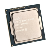 Untuk Prosesor Desktop Core I5-4590 LGA 1150 3.3GHz 4-Core 4-Thread 100% Berfungsi 84W TDP 6MB Cache Dukungan 64-Bit