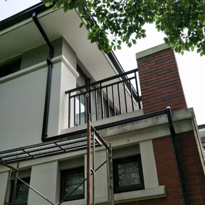 8 אינץ 'אלומיניום בסגנון K/מתמר/מחבט/מחבט/כובע סוף/מרפק/downspout - Product Image 1