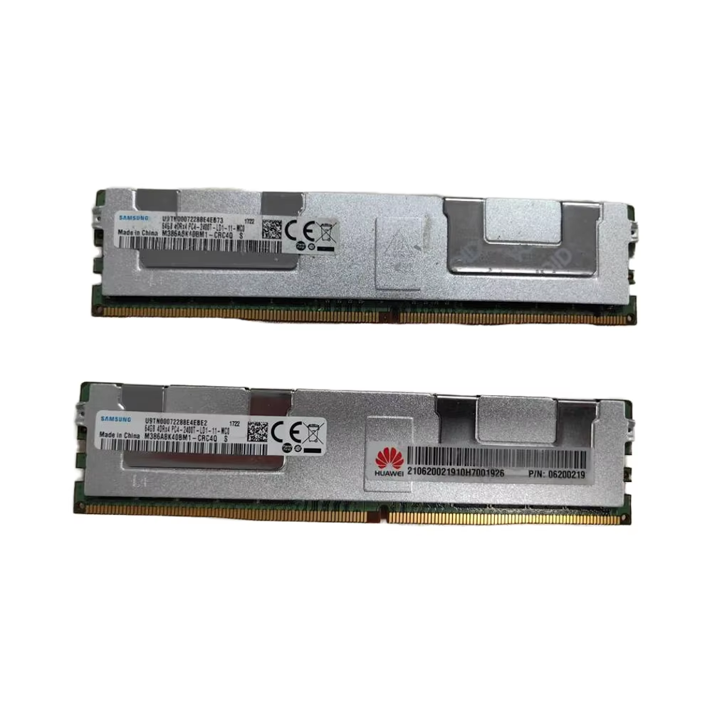 64GB DDR4 PC4-2400T ECC Server Memory Module in Used Condition