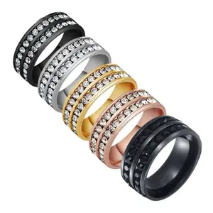 Ixxxi 12 mm base anillo Black/Red Heart 