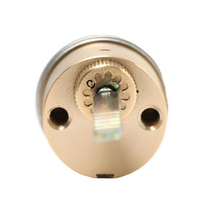 Xi lanh khóa vành với rãnh rắn trên các phím Chân kính thiên văn đơn tương tác an ninh cao khóa cửa xi lanh - Product Image 3