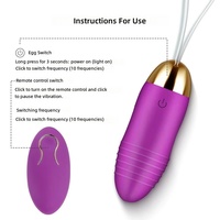 Vibromasseur portable rechargeable à 10 fréquences, télécommandé, pour stimulation anale, masturbateur féminin, accessoire de flirt pour adultes