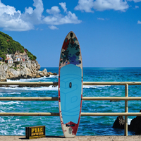 Planche de SUP gonflable de sport DWF de haute qualité, prête à être expédiée, 335x83x15cm, pour le surf en position debout dans les eaux océaniques - Vente en gros