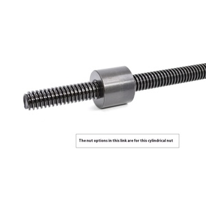 T-loại vít Nut & Rod tr12 16 20 24 25 28 30 32 36 hình thang vít 45 thép Carton Đóng Gói - Product Image 2