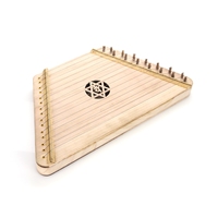 Popular15 Strings Lyre Harp Musical Instruments for Sound Therapy Healing Sound Bath Tools Spiritual Therapy Acoustic Wave Rehab